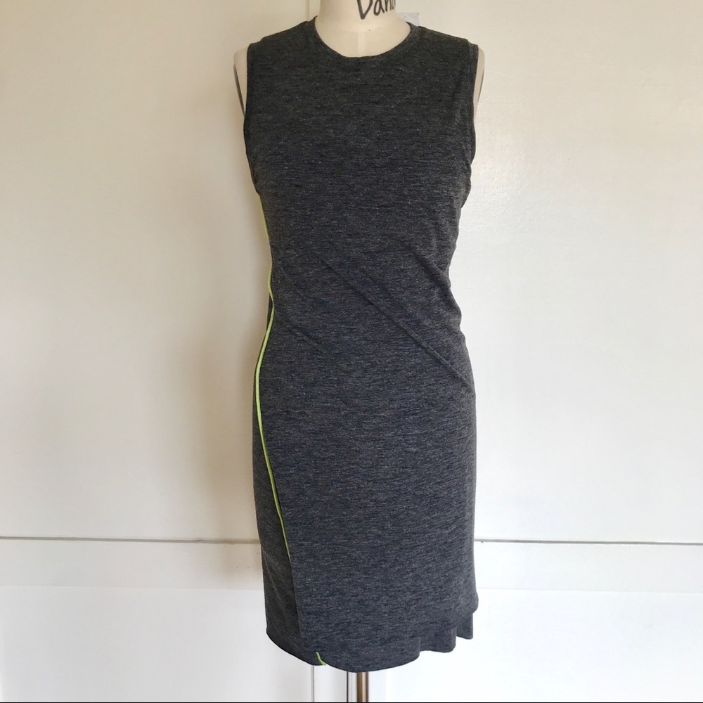 Alexander wang charcoal twist dress